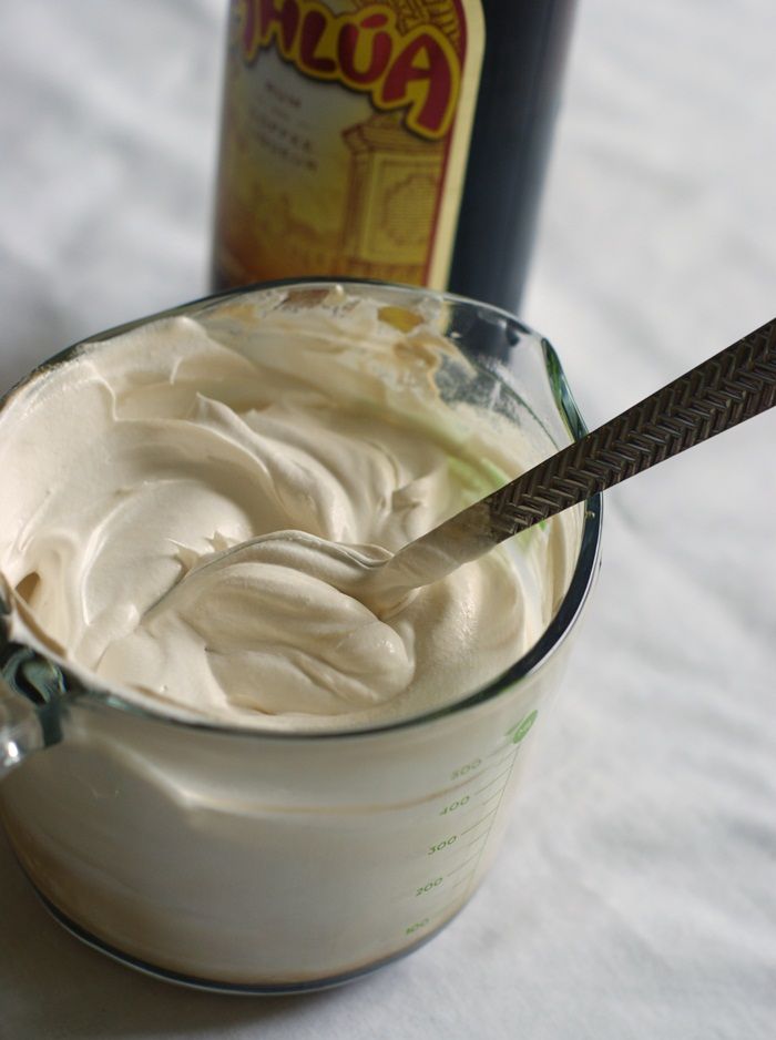 KahluaCoffee Ice Cream Dream Cake Bake at 350°